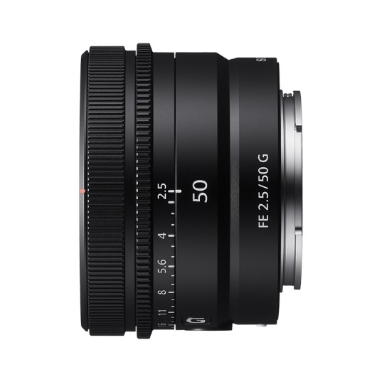 【索尼E卡口】FE 50mm F2.5 G 全画幅标准定焦G镜头 (SEL50F25G)