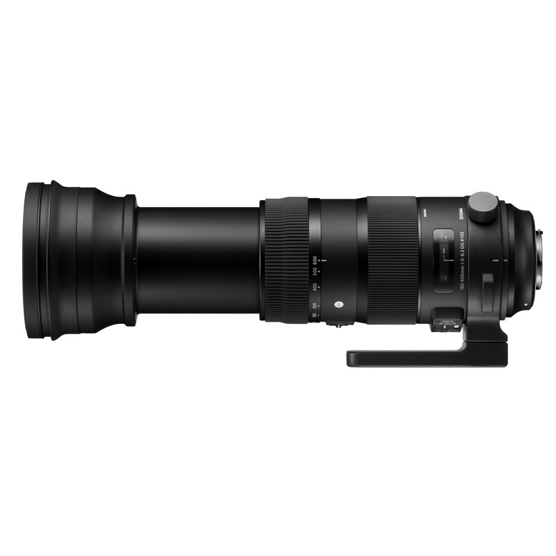 适马 150-600mm F5-6.3 DG OS HSM Sports （由金属构成，比Contemporary要重）