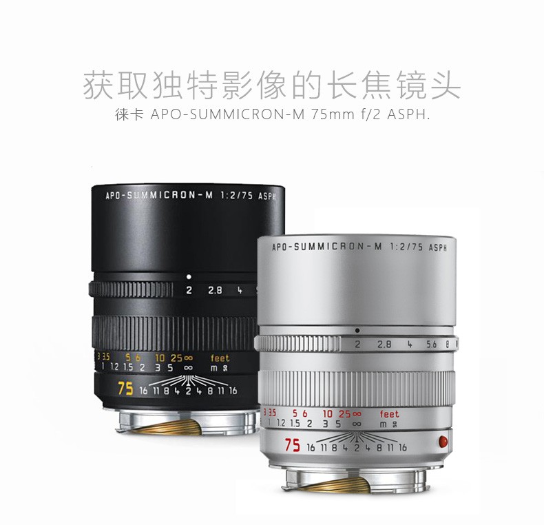 Leica/徕卡 APO-SUMMICRON-M 75mm F2 ASPH. Safari
