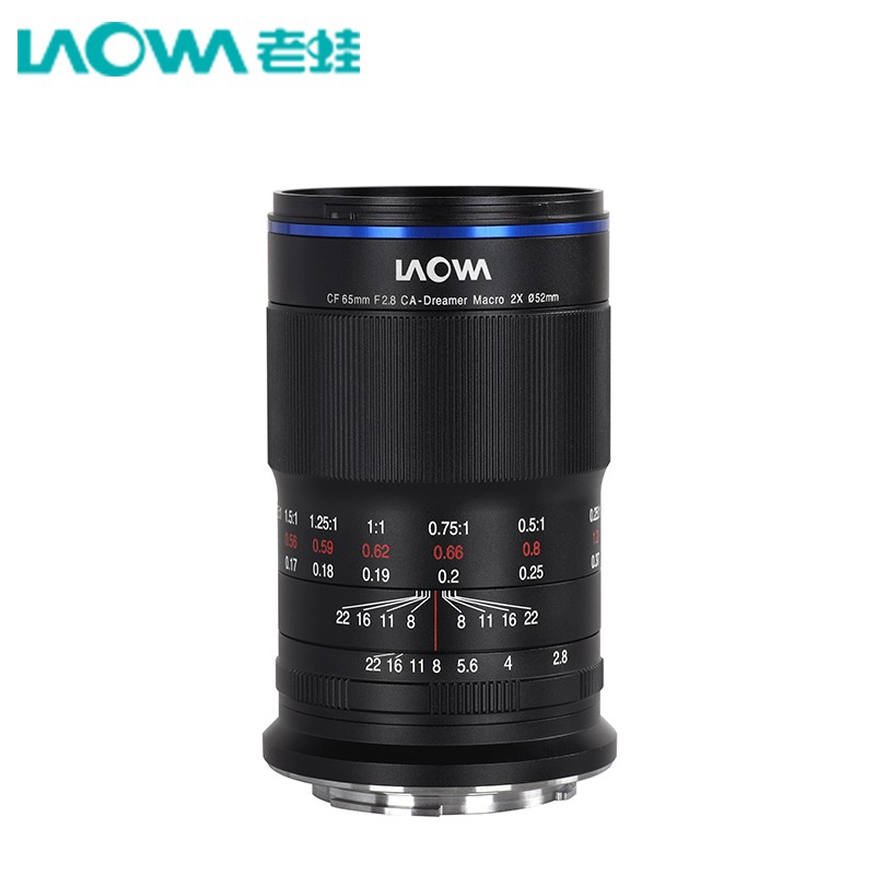 老蛙CF 65mm F2.8 CA-Dreamer Macro 2倍放大  半画幅微距镜头 ​​​​