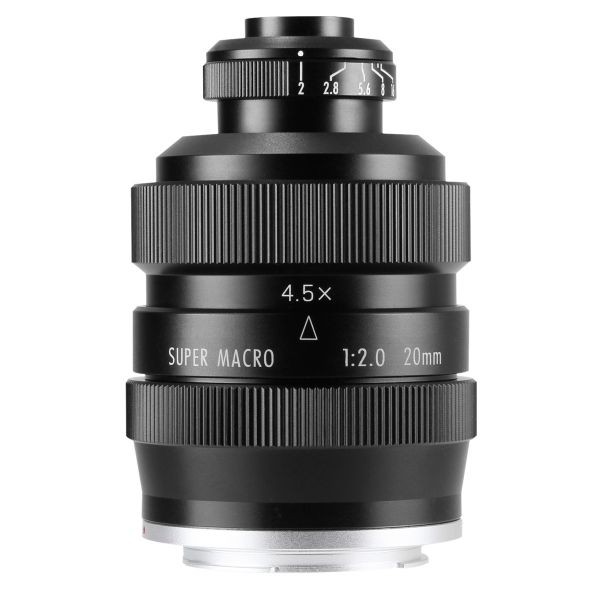【FreeWalker系列】中一光学20MM F2.0 4:1倍微距镜头佳能尼康索尼单反松下定焦镜头