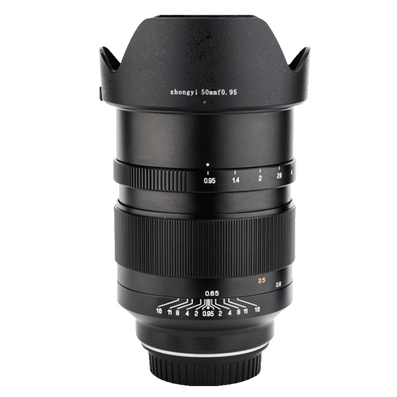 【SpeedMaster系列】中一光学 50MM F0.95 全画幅佳能单反EF卡口