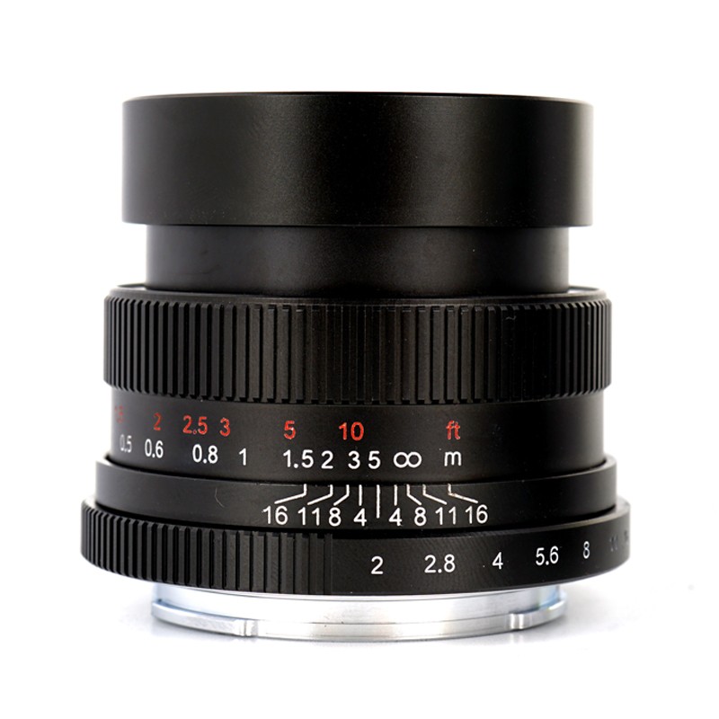 七工匠 35mm F2 人文系列 FE口 全幅手动定焦镜头 大光圈人像