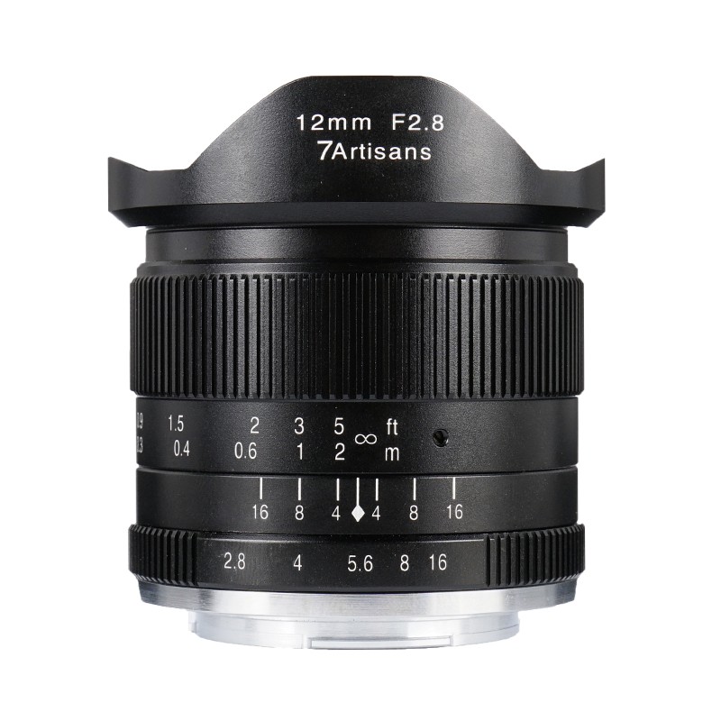 七工匠12mm f2.8广角镜头佳能富士E卡口松下微单超广角风景手动