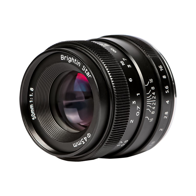 星曜50mmF1.8  手动对焦E/EFM/FX/M43/Z