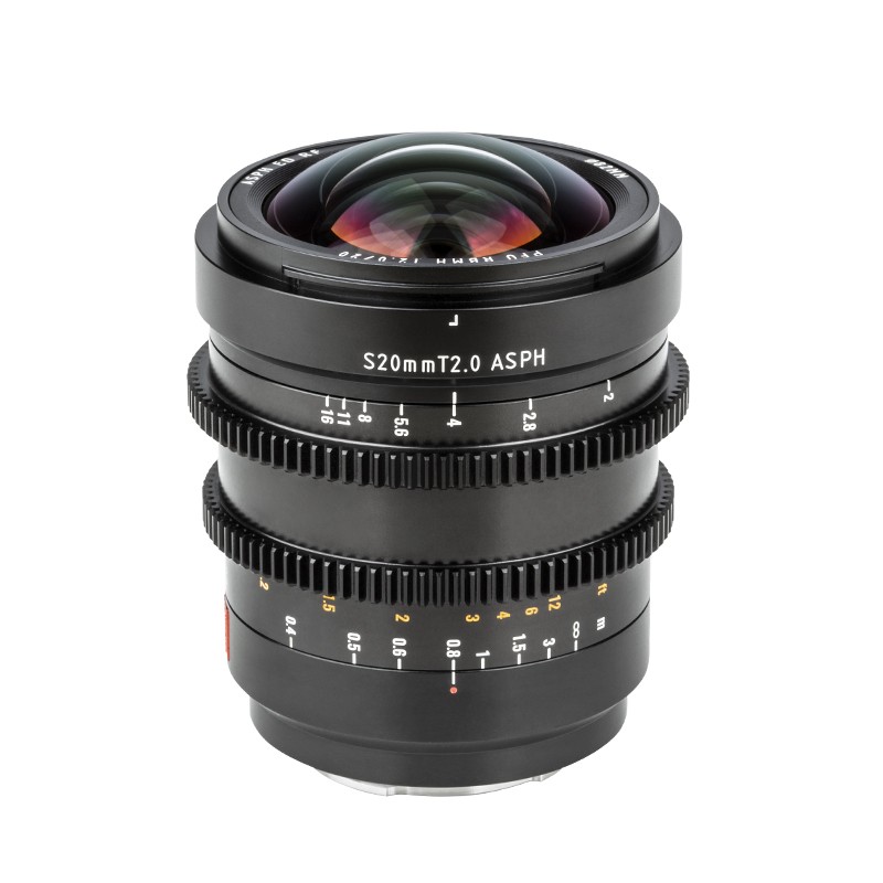 唯卓仕S 20MM T2.0 电影镜头索尼E卡口 L卡口
