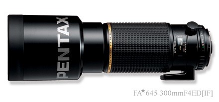 【宾得镜头】smc PENTAX-FA★645 300mm F4 ED [IF]