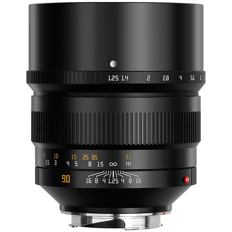 TTArtisan铭匠光学90mmF1.25全画幅大光圈徕卡口微单人像定焦镜头