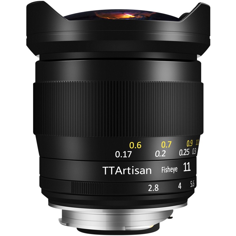 铭匠光学11mm f2.8全画幅广角鱼眼e卡口微单镜头尼康z佳能R徕卡m