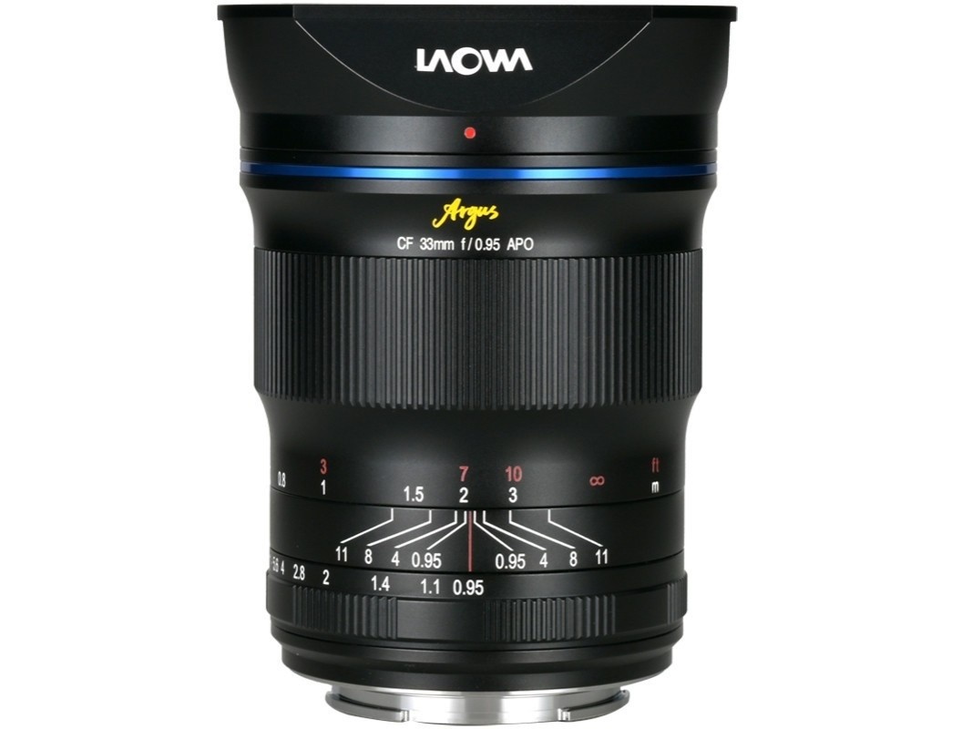 老蛙CF Argus 33mm f/0.95 APO手动定焦镜头半画幅索尼E 富士X 尼康Z 佳能RF/eos-M