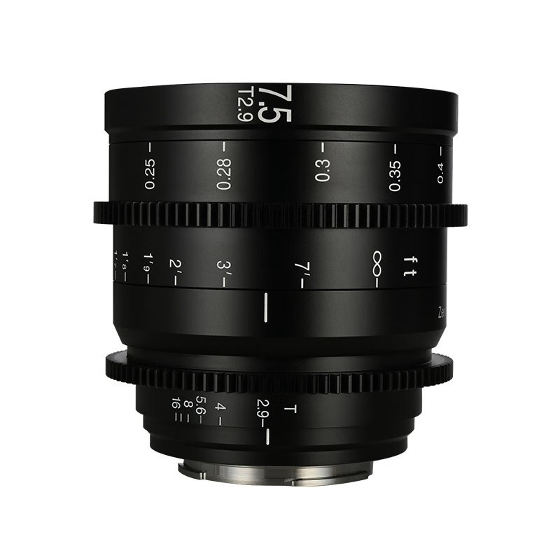老蛙电影镜头S35 7.5mm T2.9 Cine