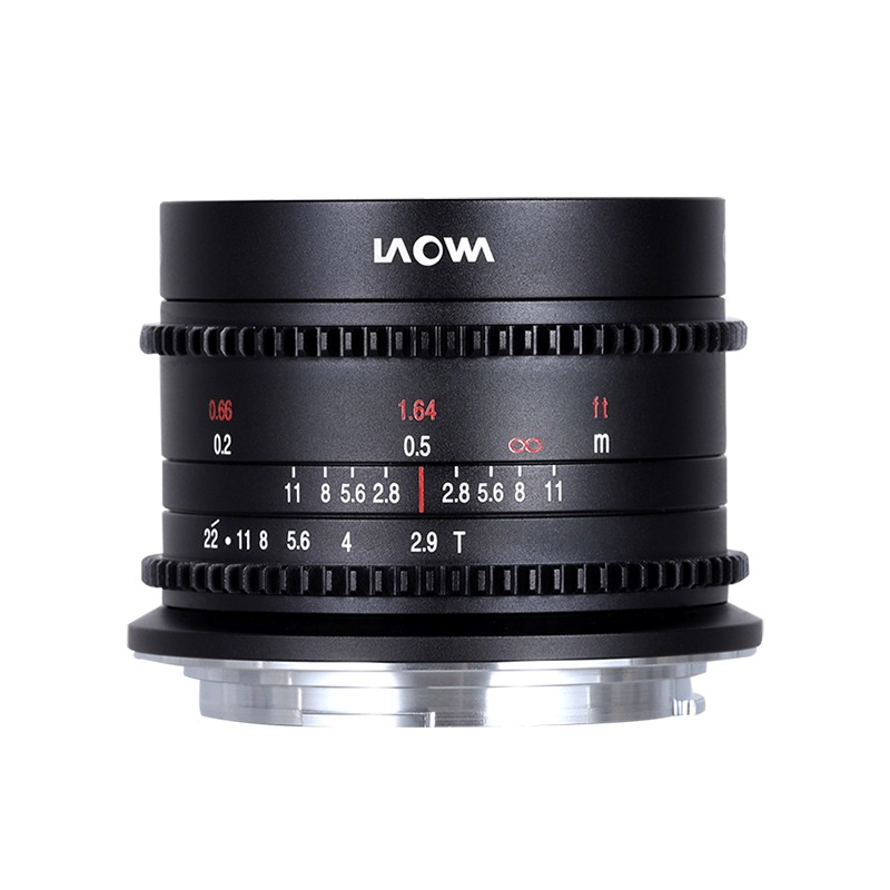 老蛙电影镜头9mm T2.9 Zero-D Cine
