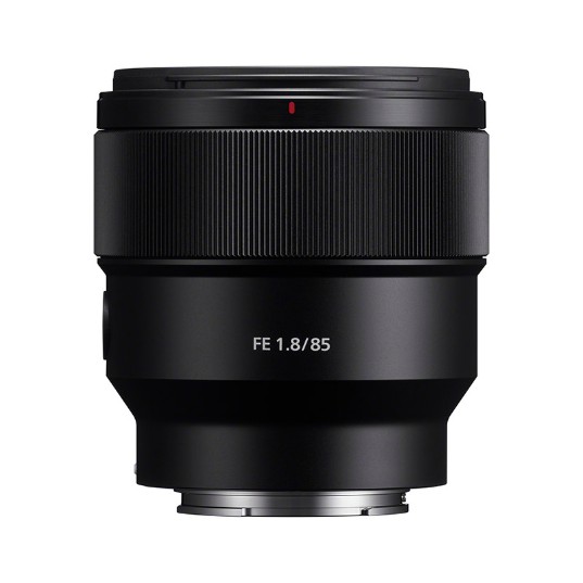 【索尼E卡口】FE 85mm F1.8 全画幅中远摄定焦镜头 (SEL85F18)