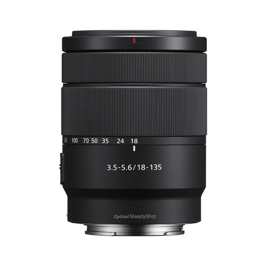 【索尼E卡口】E 18-135mm F3.5-5.6 OSS 半画幅中远摄变焦镜头 (SEL18135)
