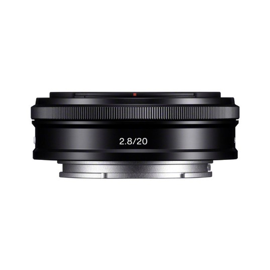 【索尼E卡口】E 20mm F2.8 APS-C画幅广角定焦镜头 (SEL20F28)