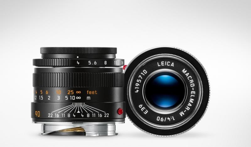 Leica/徕卡MACRO-ELMAR-M 90mm f/4 微距镜头 银色 11634 黑色11633
