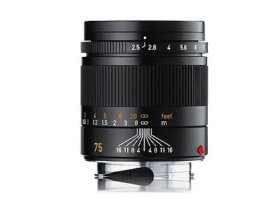 Leica/徕卡Summarit-M 75/2.5 黑色11645