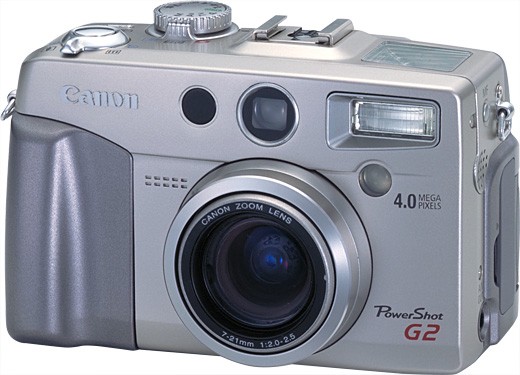 佳能CCD卡片机佳能 PowerShot G2 / G2 Black