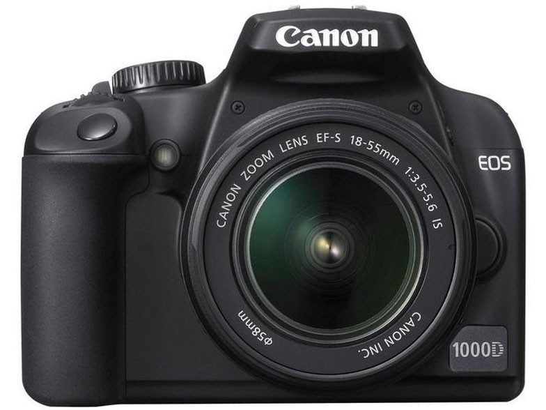 佳能入门单反相机 EOS 1000D单机 （可以选购套机镜头18-55,55-250)
