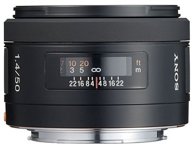 【索尼A卡口】50mm F1.4 全画幅标准定焦镜头 (SAL50F14)