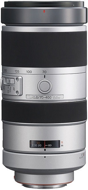 【索尼A卡口】70-400mm f/4-5.6 G SSM（SAL70400G）
