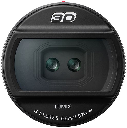 松下 Lumix G 12.5mm F12  3D镜头
