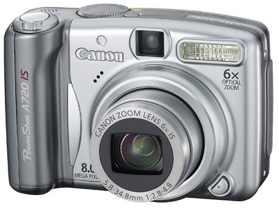 佳能CCD卡片机 PowerShot A720 IS