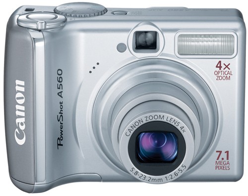 佳能CCD卡片机 PowerShot A560