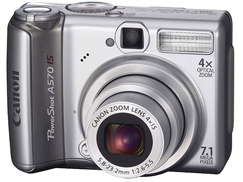 佳能CCD卡片机 PowerShot A570 IS