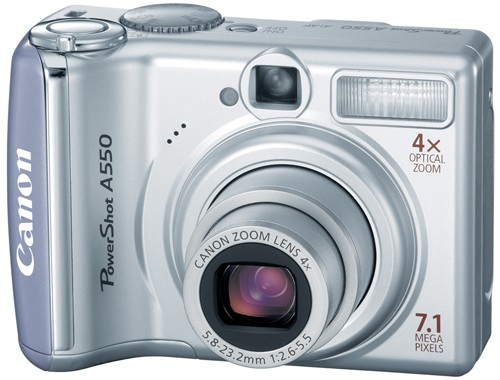 佳能CCD卡片机 PowerShot A550
