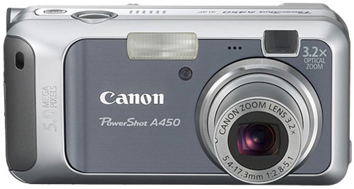 佳能CCD卡片机 PowerShot A450