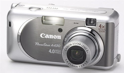 佳能CCD卡片机 PowerShot A430