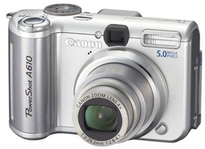 佳能CCD卡片机 PowerShot A610