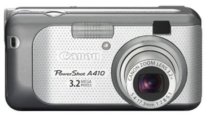 佳能CCD卡片机 PowerShot A410