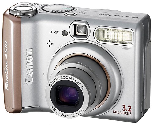 佳能CCD卡片机 PowerShot A510