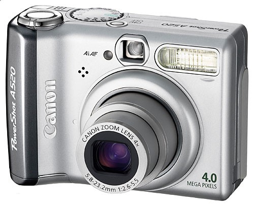 佳能CCD卡片机 PowerShot A520