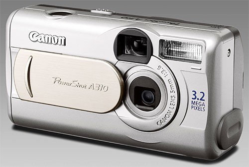 佳能CCD卡片机 PowerShot A310