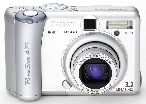 佳能CCD卡片机 PowerShot A75
