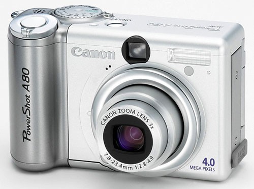 佳能CCD卡片机 PowerShot A80