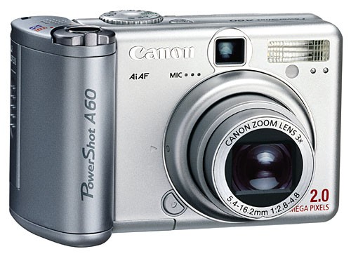 佳能CCD卡片机 PowerShot A60