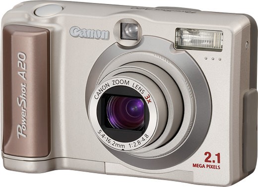 佳能CCD卡片机 PowerShot A20