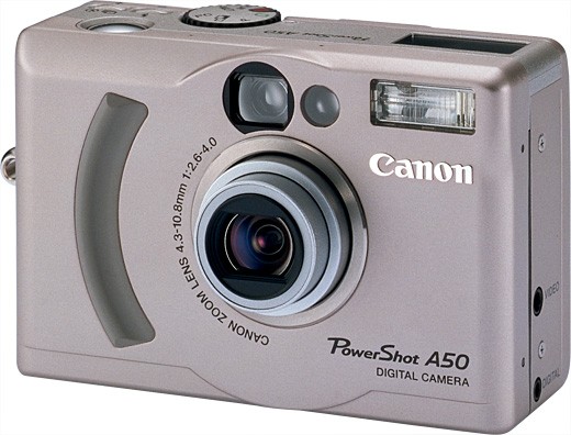 佳能CCD卡片机 PowerShot A50