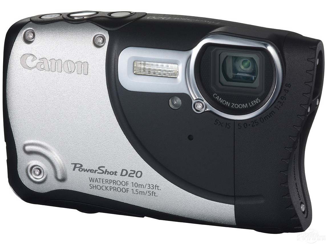 佳能CCD卡片机 PowerShot D20 四防相机（防水,防震,防尘,防冻）