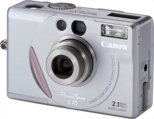 佳能CCD卡片机 PowerShot S10