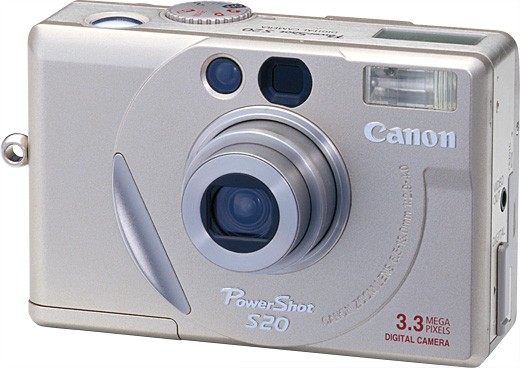 佳能CCD卡片机 PowerShot S20