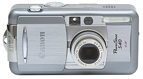佳能CCD卡片机 PowerShot S40