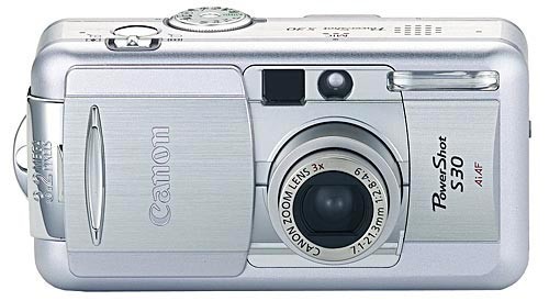 佳能CCD卡片机 PowerShot S30
