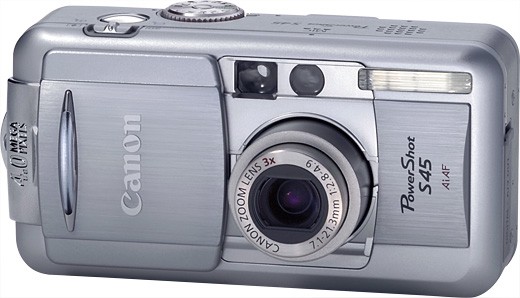 佳能CCD卡片机 PowerShot S45