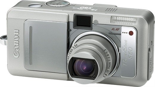 佳能CCD卡片机 PowerShot S60