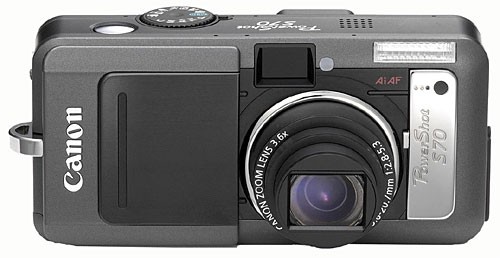 佳能CCD卡片机 PowerShot S70